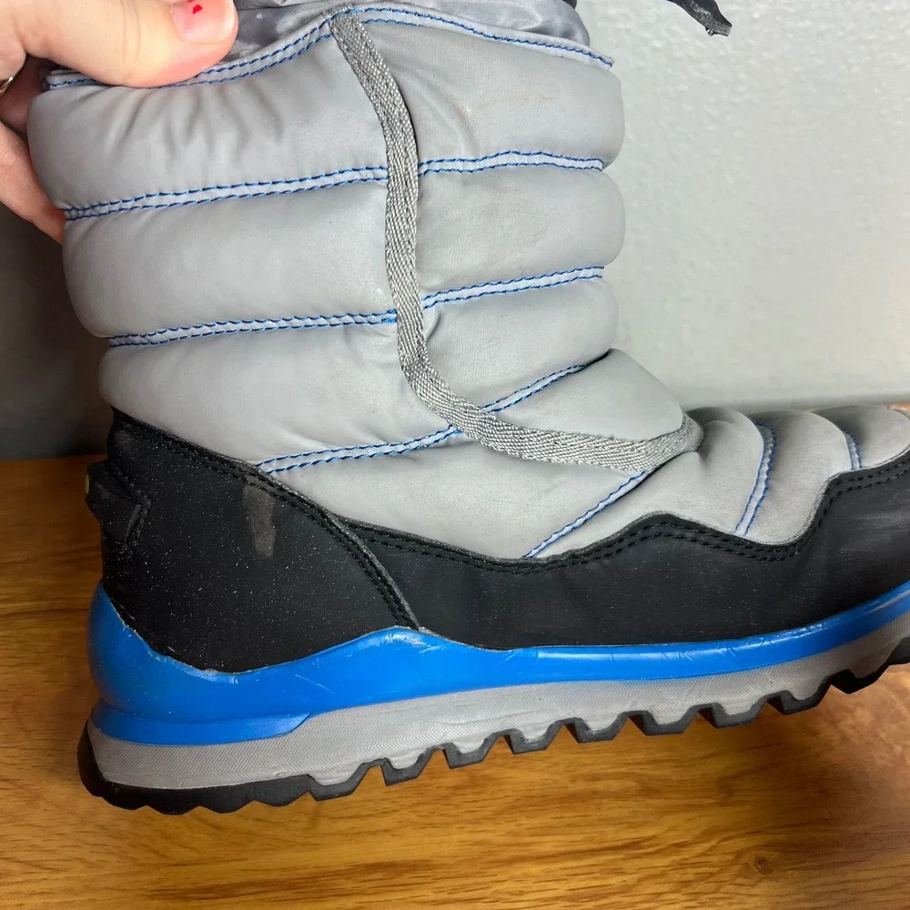 CH20 Alpina Kids Winter Snow Boots Size 4 Puffer Rated to -30 Faux Fur Lined‎